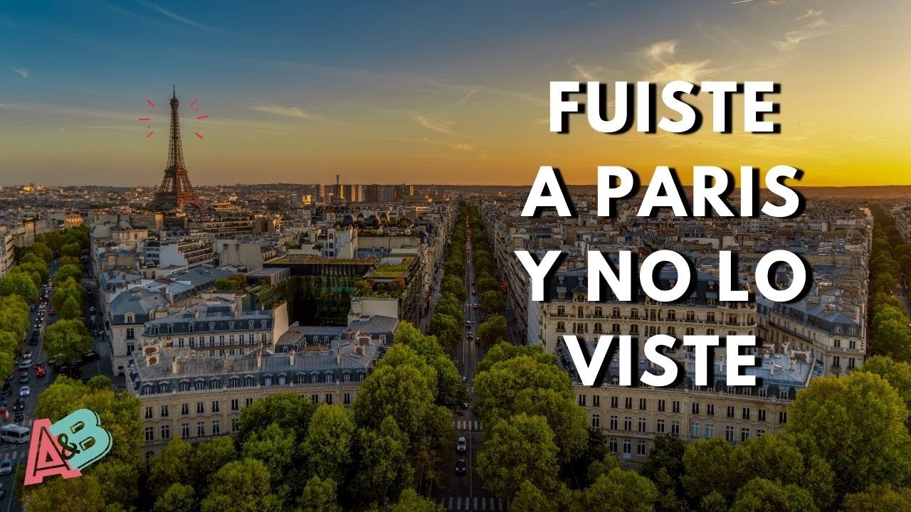 PARIS: 5 Lugares poco conocidos por los turistas / Ana y Bern