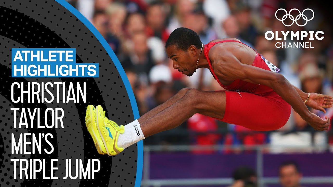 Christian Taylor's 🇺🇸 Olympic Highlights | Athlete Highlights