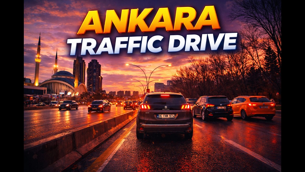 Why Does the City Feel Different at Dusk? | Classical Music & Traffic Ambience