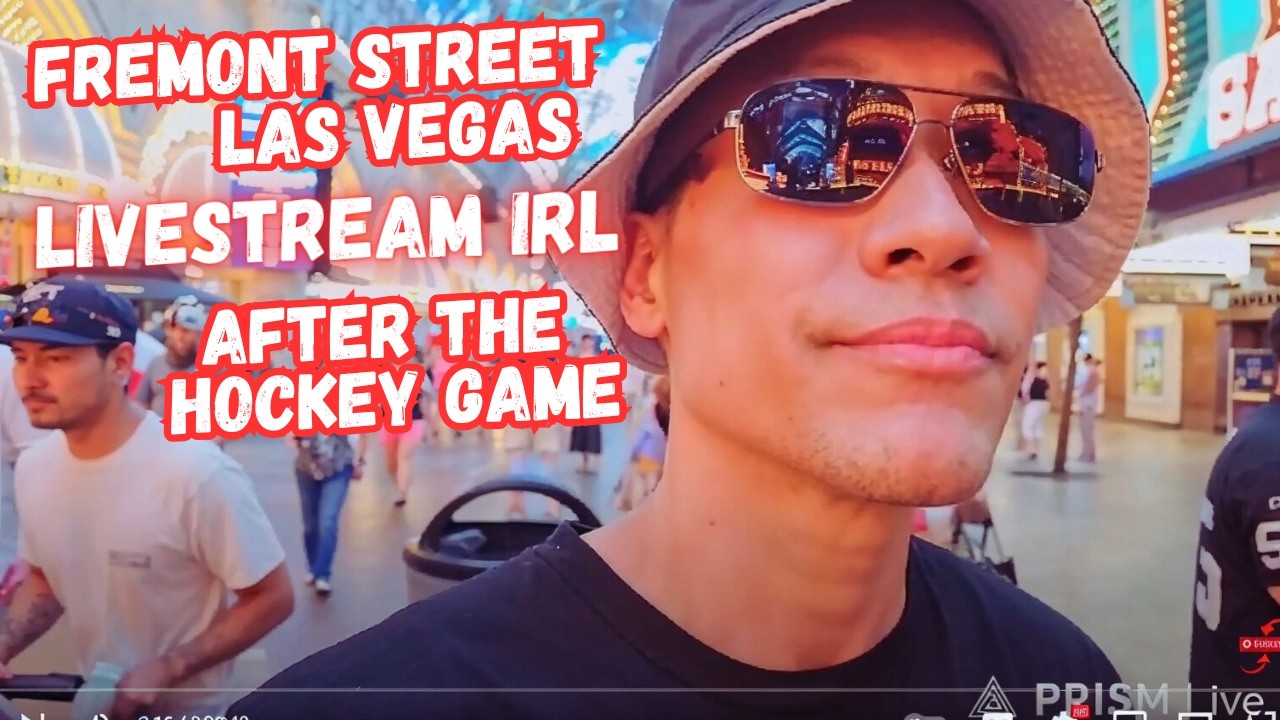 LIVE Las Vegas Fremont street, Thursdayy Livestream IRL
