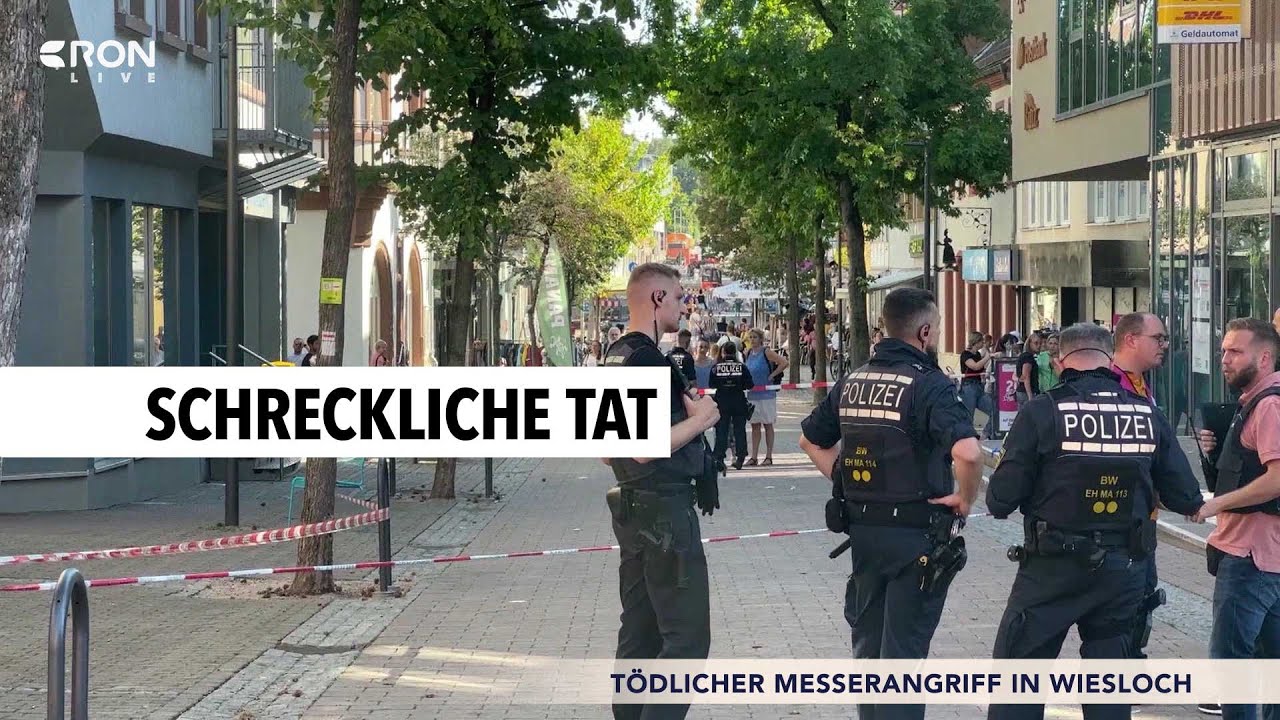 Tödlicher Messerangriff in Wiesloch | RON TV