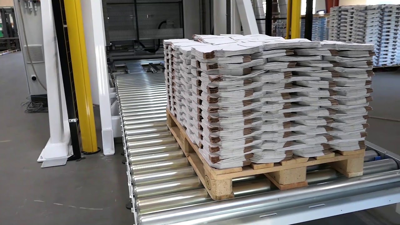 Ehcolo palletizer - Empty bag bundle