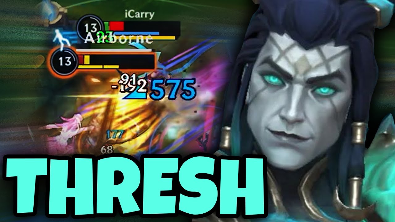 Wild Rift Thresh Support Gameplay in Season 19 (Build & Runes)