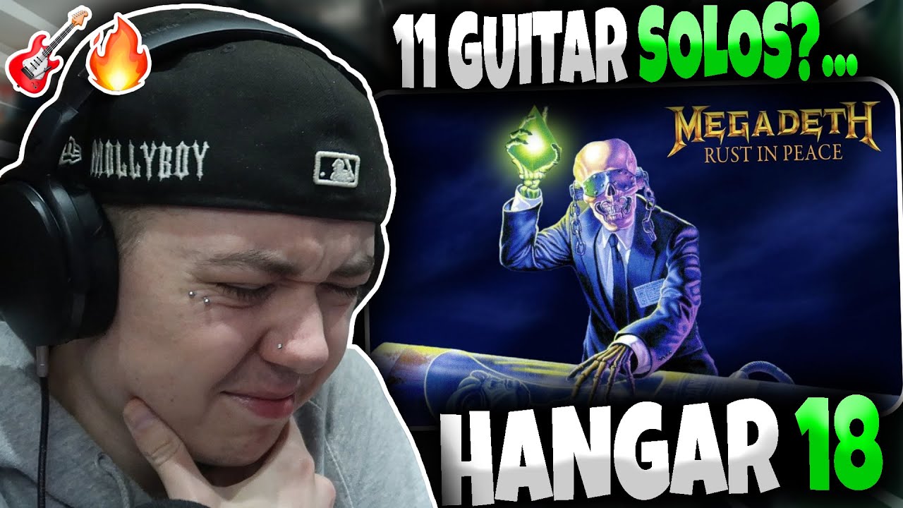 Поклонник хип-хопа впервые слышит «Megadeth - Hangar 18» | Неподдельная реакция