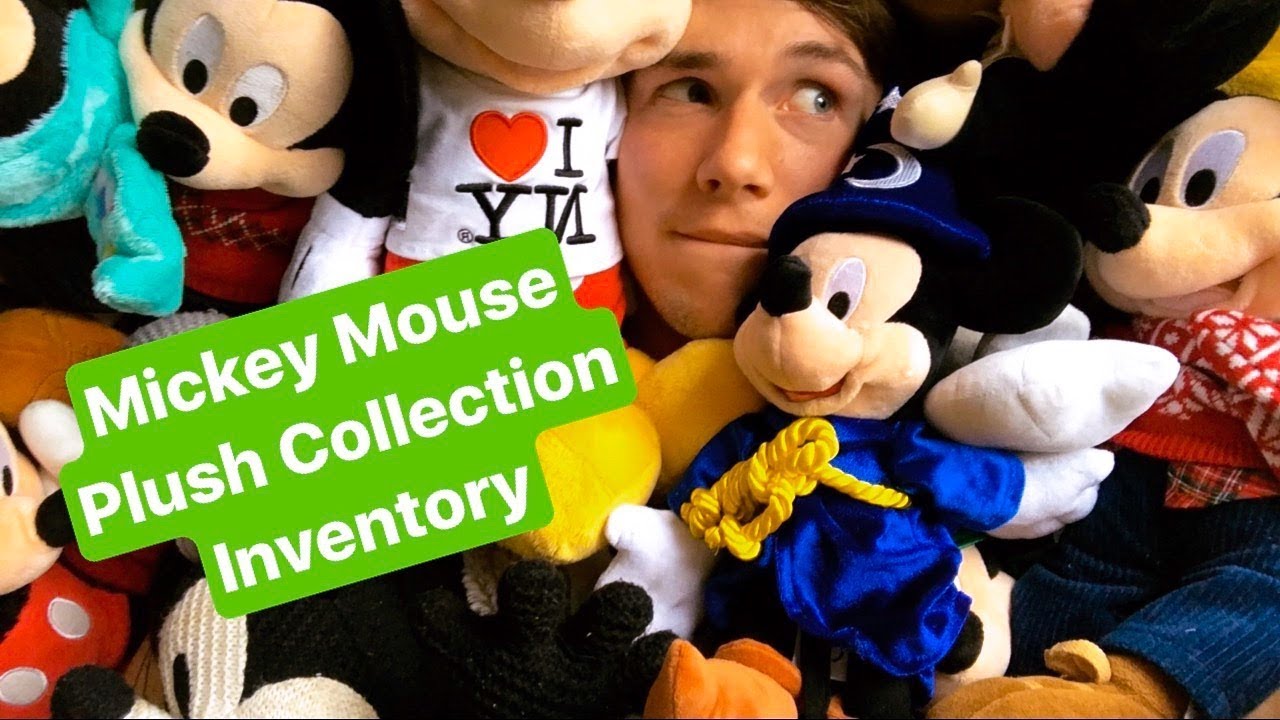 Mickey Mouse Disney Plush Collection Inventory