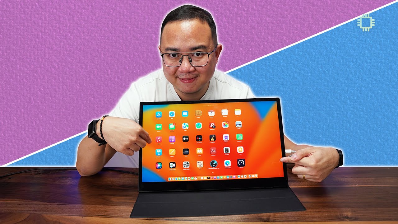 This 17-inch 4K Touch Portable Monitor is RARE!
