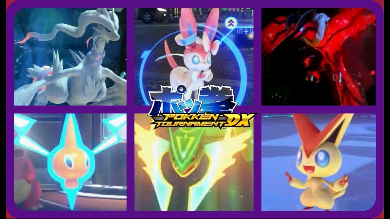 Pokken Tournament DX-All 36 Support Pokemon