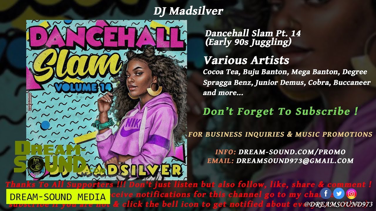 DJ Madsilver - Dancehall Slam pt. 14 (Early 90s Juggling Dancehall Mixtape 2018)