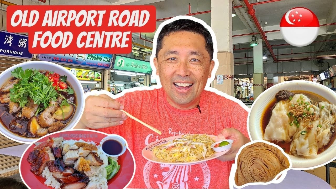 BEST EATS at Old Airport Road Hawker Centre 🇸🇬 Singapore Street Food!