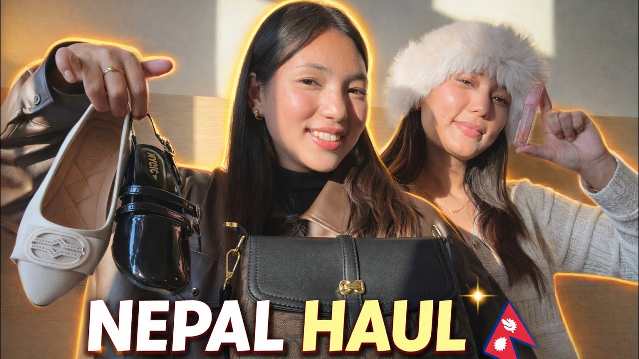 What we brought from Nepal🇳🇵 || Nepal Finds 🥰  #ladakhivlogger #haulvideo 