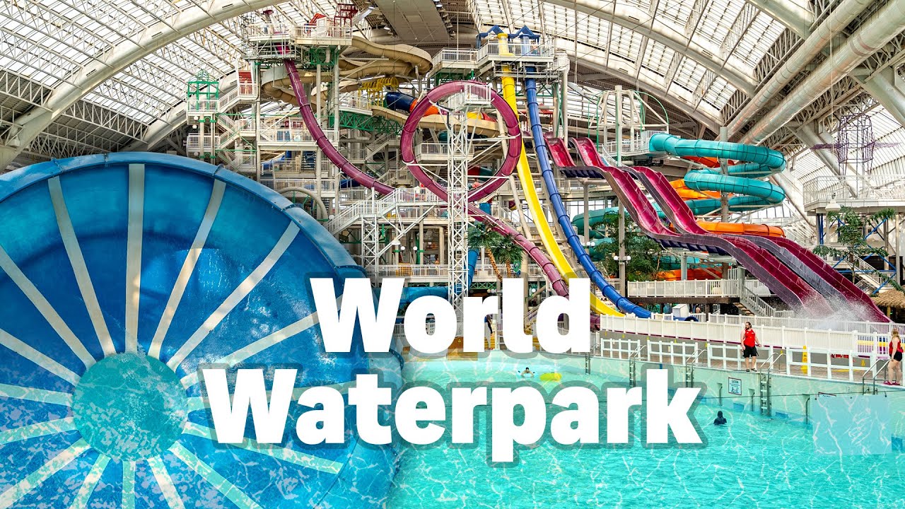 World Waterpark at West Edmonton Mall | Awesome Water Slides POV