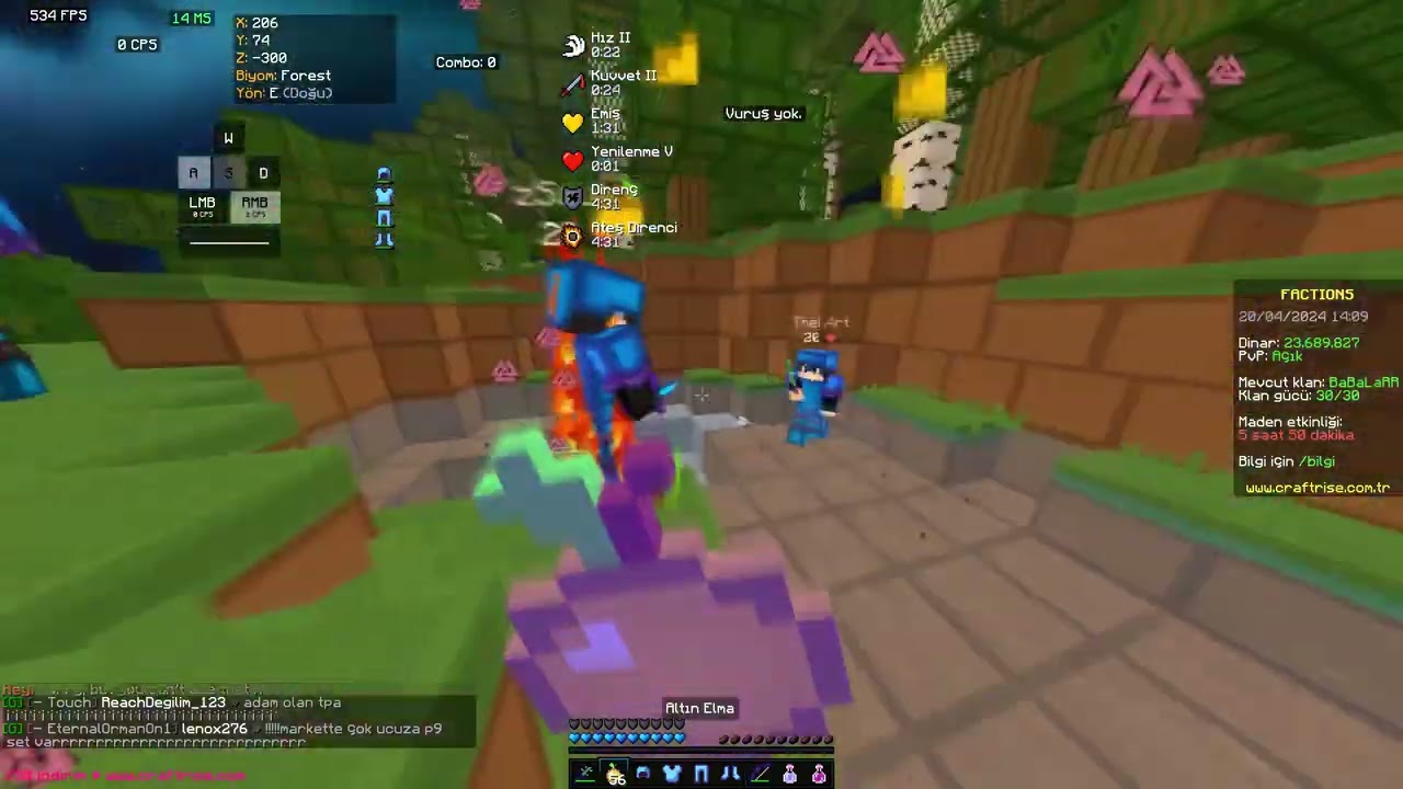 CraftRise Faction | Kill Montage #1