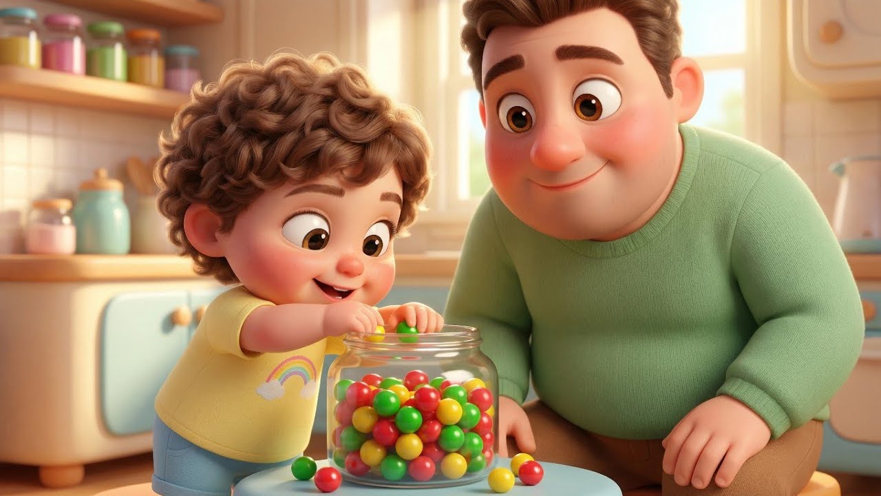 Johny Johny Yes Papa – Candy Color Version | Learn Colors with Sweet Candy Fun