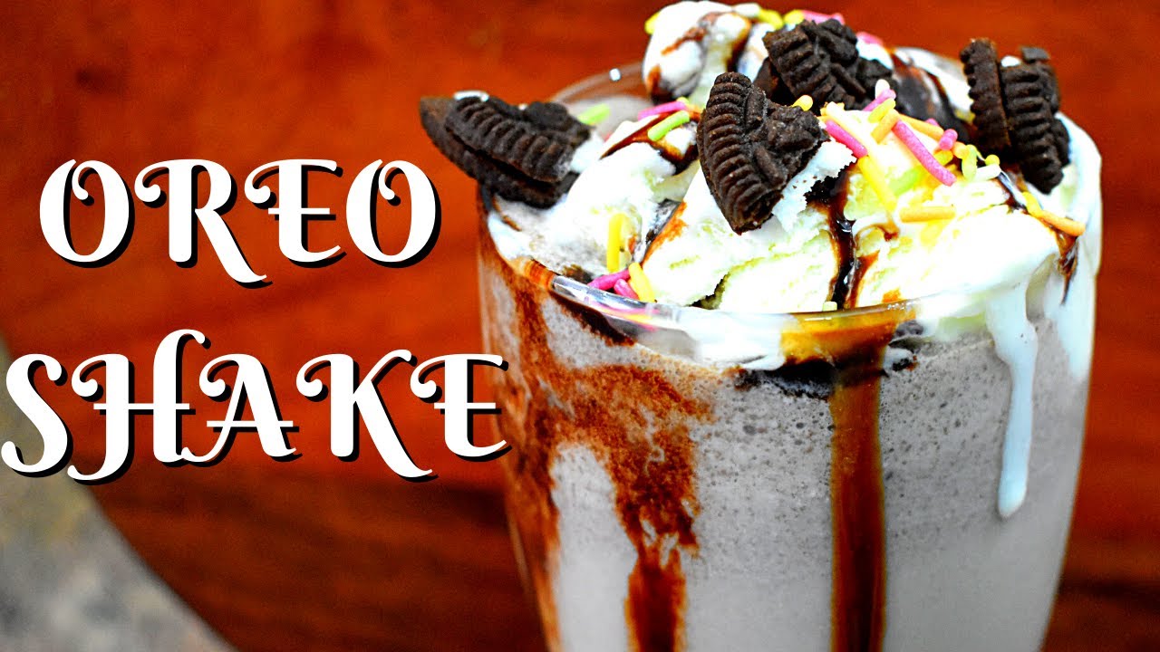 Oreo Shake, Oreo Shake Recipe, Thick Oreo Milkshake,Oreo Milkshake Thick Oreo Shake