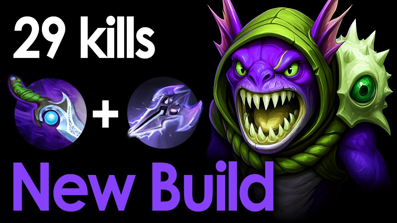 Slark Godlike Easy Lane - 29 Kills Diffusal Blade + Mage Slayer Patch 7.39d