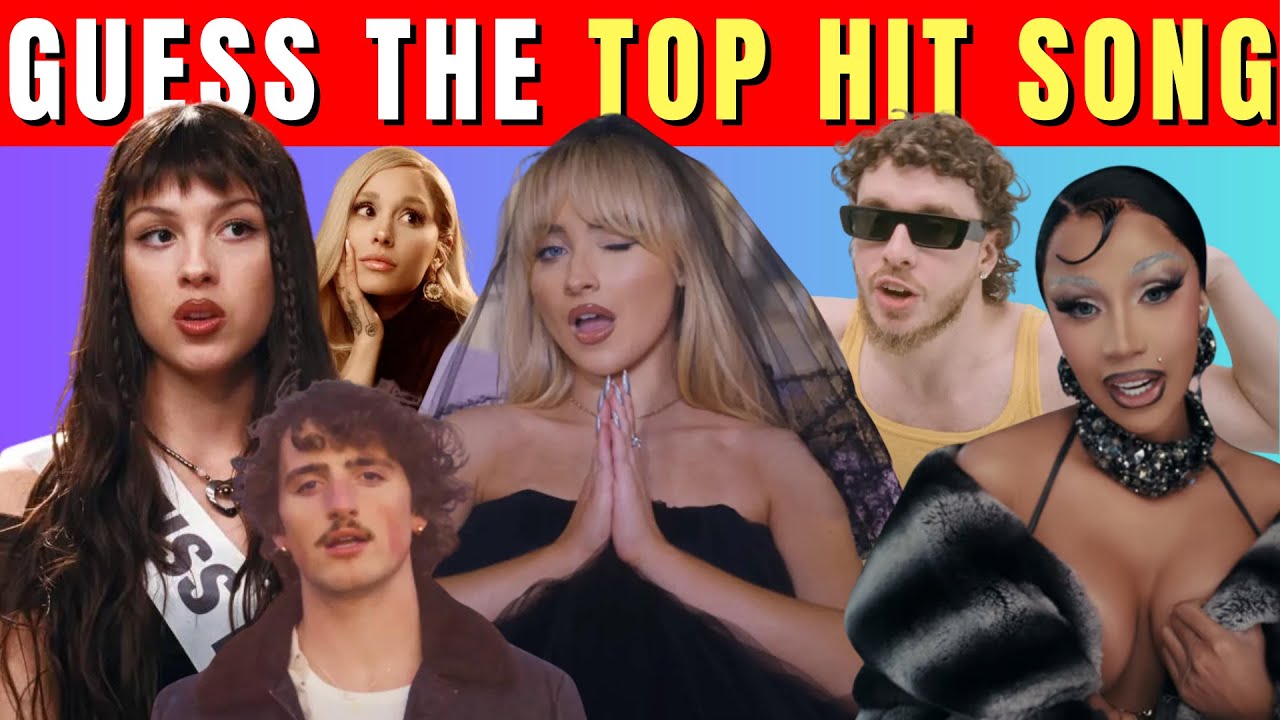 Guess the 2024 Top Hit Song! | Music Quiz