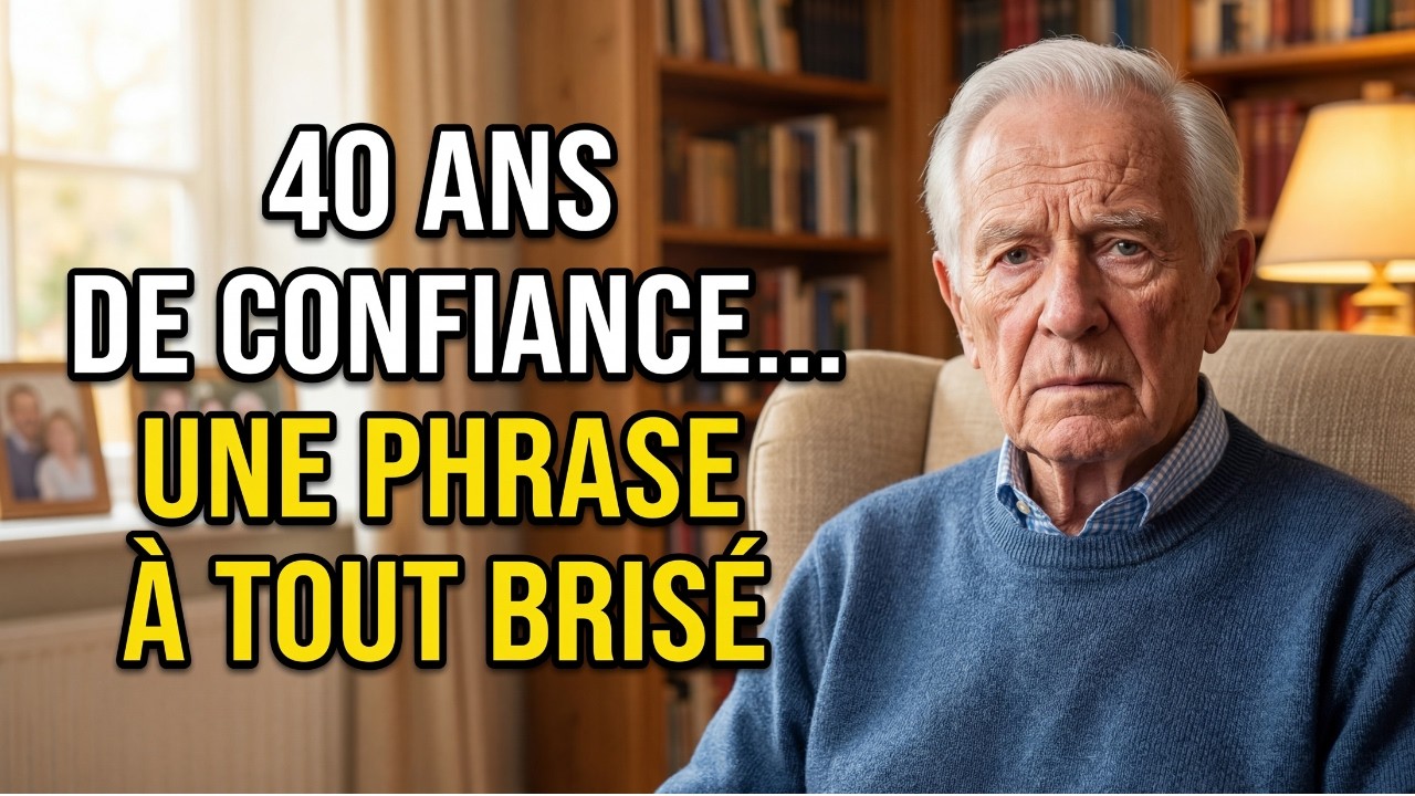 40 Ans De Confiance… À 83 Ans, Une Seule Phrase A Révélé LE MENSONGE De Ma Vie feito