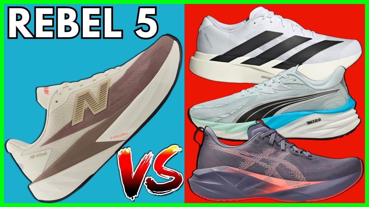 НОВЫЙ БАЛАНС FUELLCELL REBEL V5 против ОСТАЛЬНЫХ - ADIZERO EVO SL, VELOCITY NITRO 4 и NOVABLAST 5