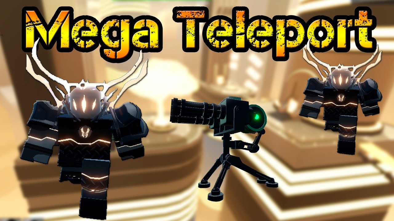 Mega Teleport Holy City Chapter 3 Cold Construct 2021 Event Roblox Tower Blitz