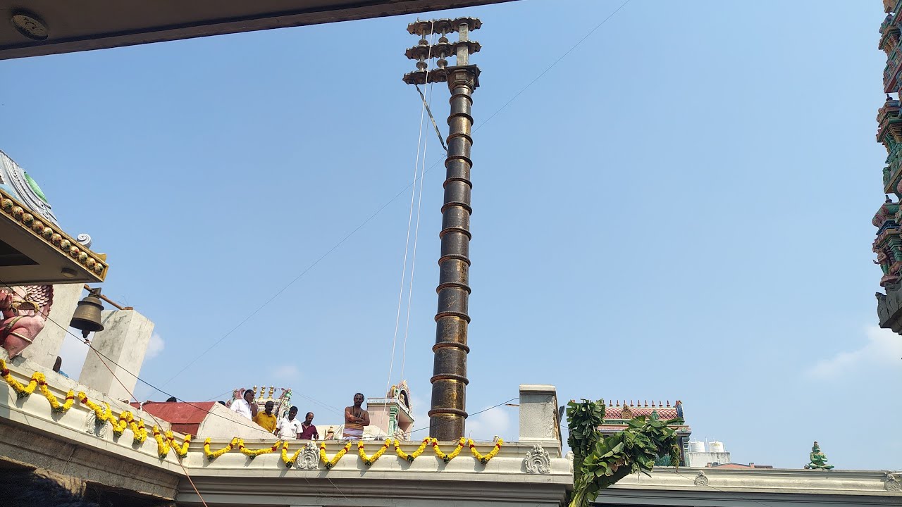 காரமடை அரங்கநாதர் திருக்கோயில் திருக்கொடியேற்றம் நேரலை #karamadai #live #temple