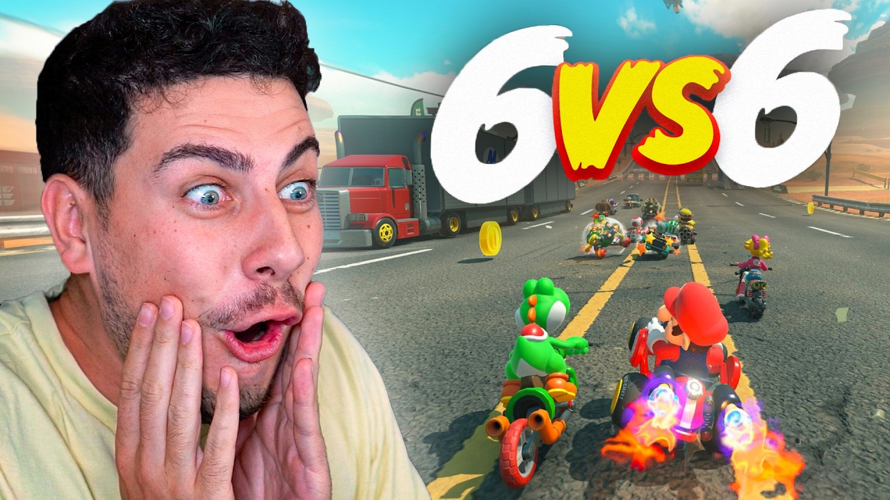 Es IMPOSIBLE Jugar Mejor a Mario Kart Competitivo