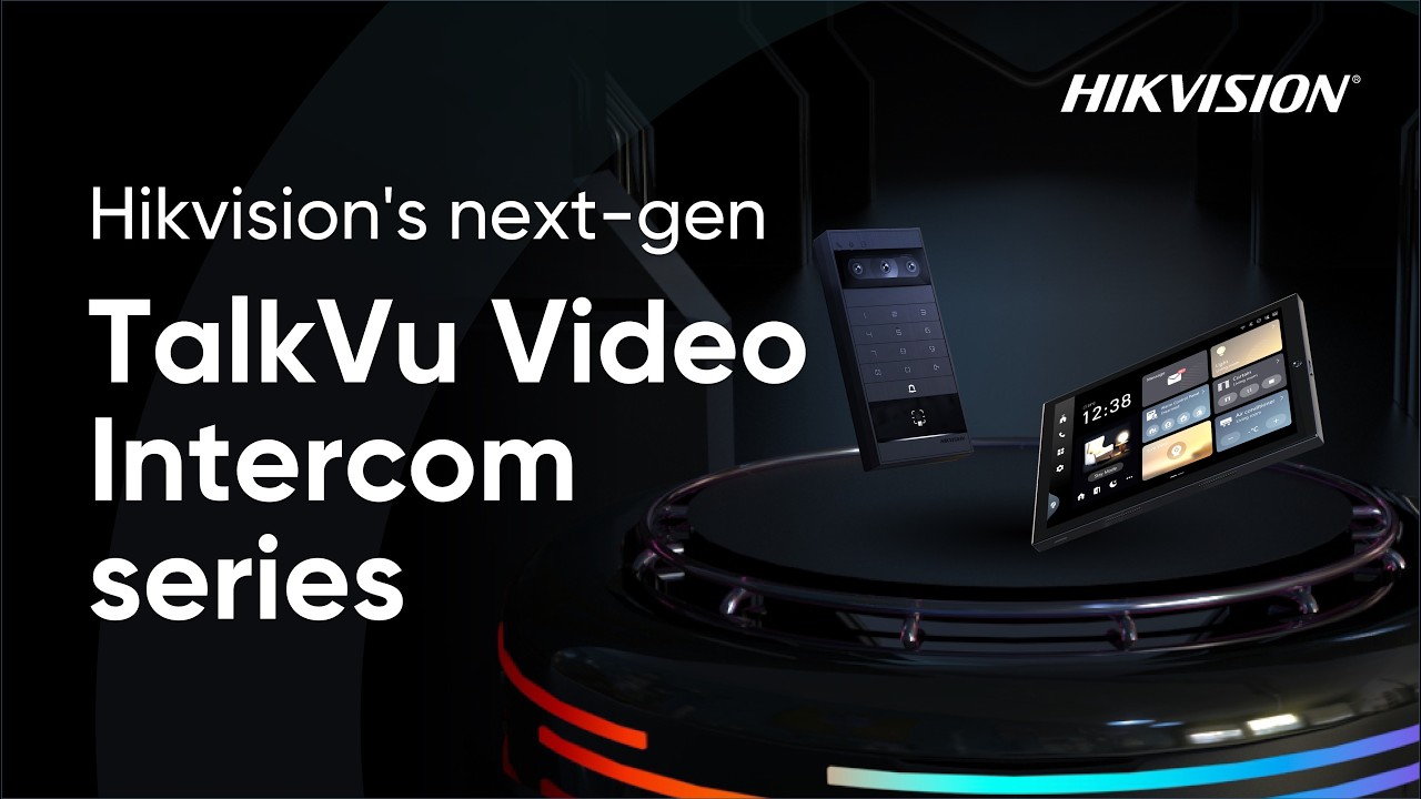 Hikvision's next-gen TalkVu Video Intercom series