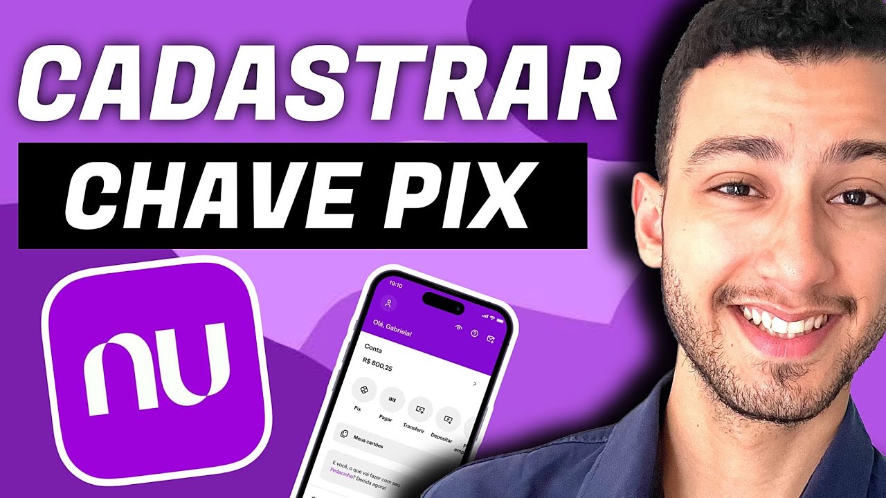 COMO CADASTRAR CHAVE PIX NO NUBANK