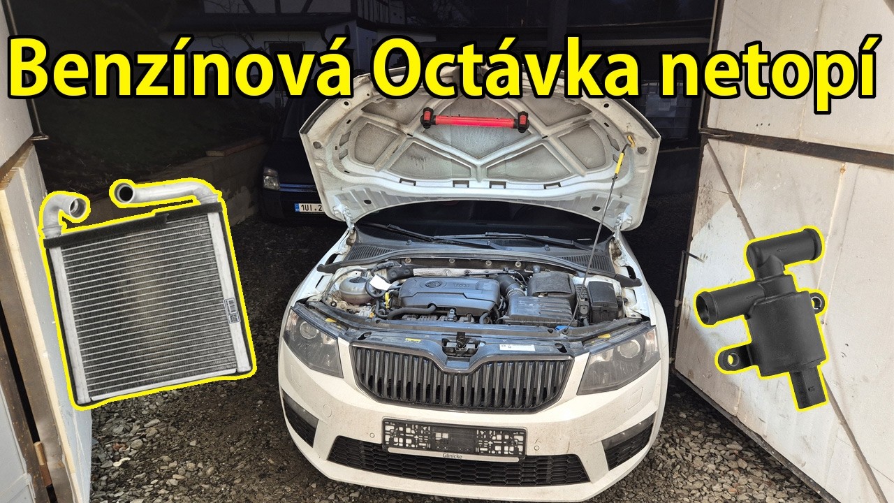 Klasickej problém.. Octavia 3 netopí | závada P19A100, P19A200