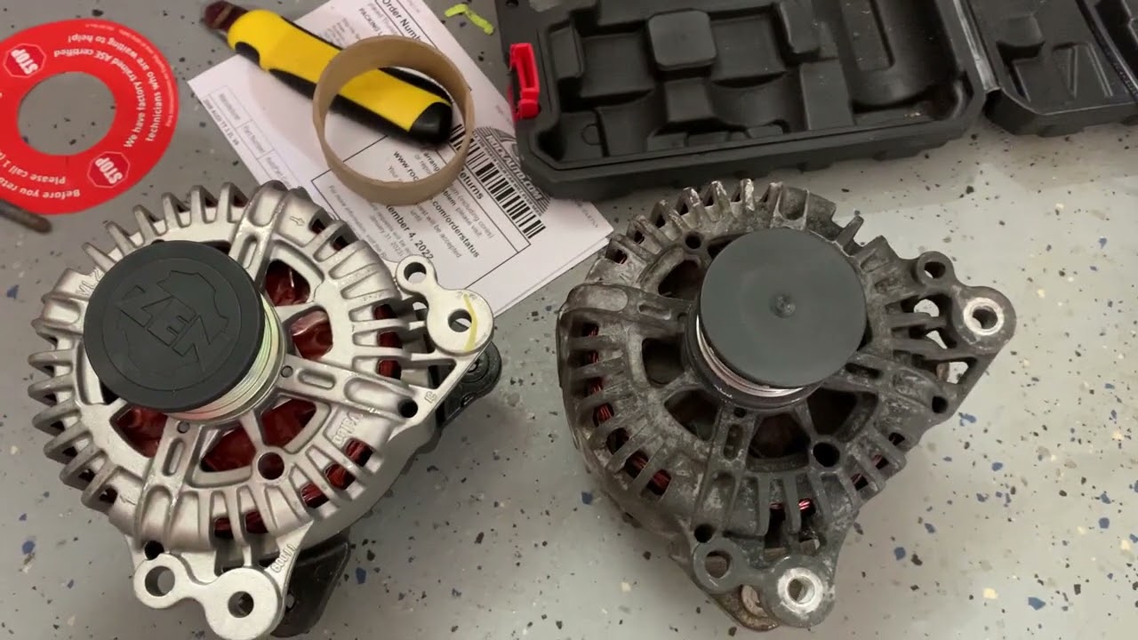 Audi TT mk2 3.2L alternator replacement