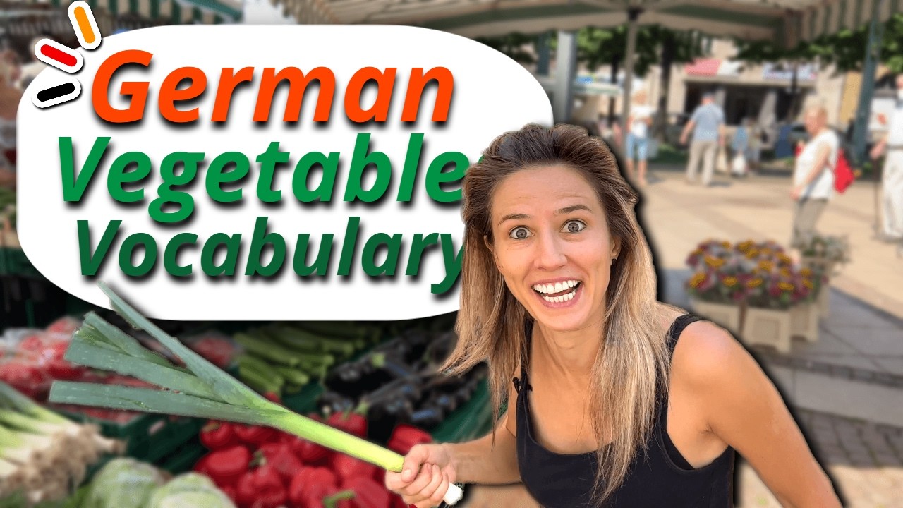 Most important vegetables in German🥦🥕