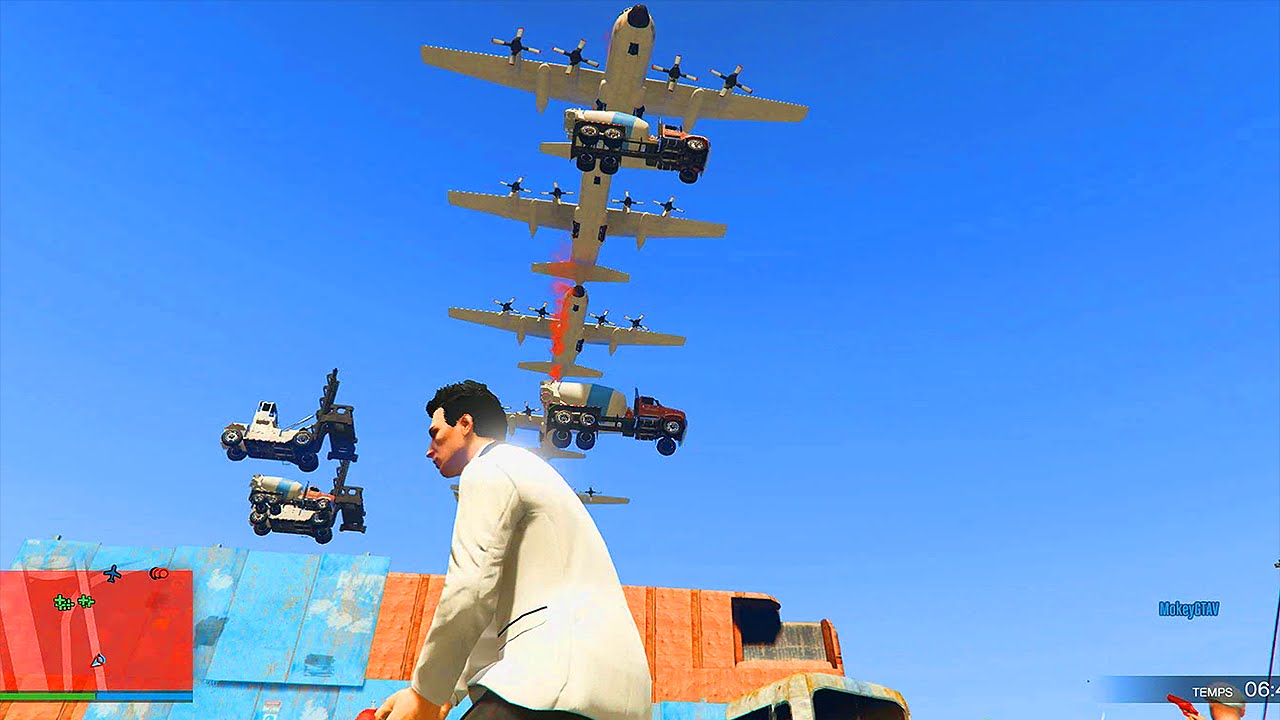 GARRY'S MOD TRAIN GTA 5 ONLINE