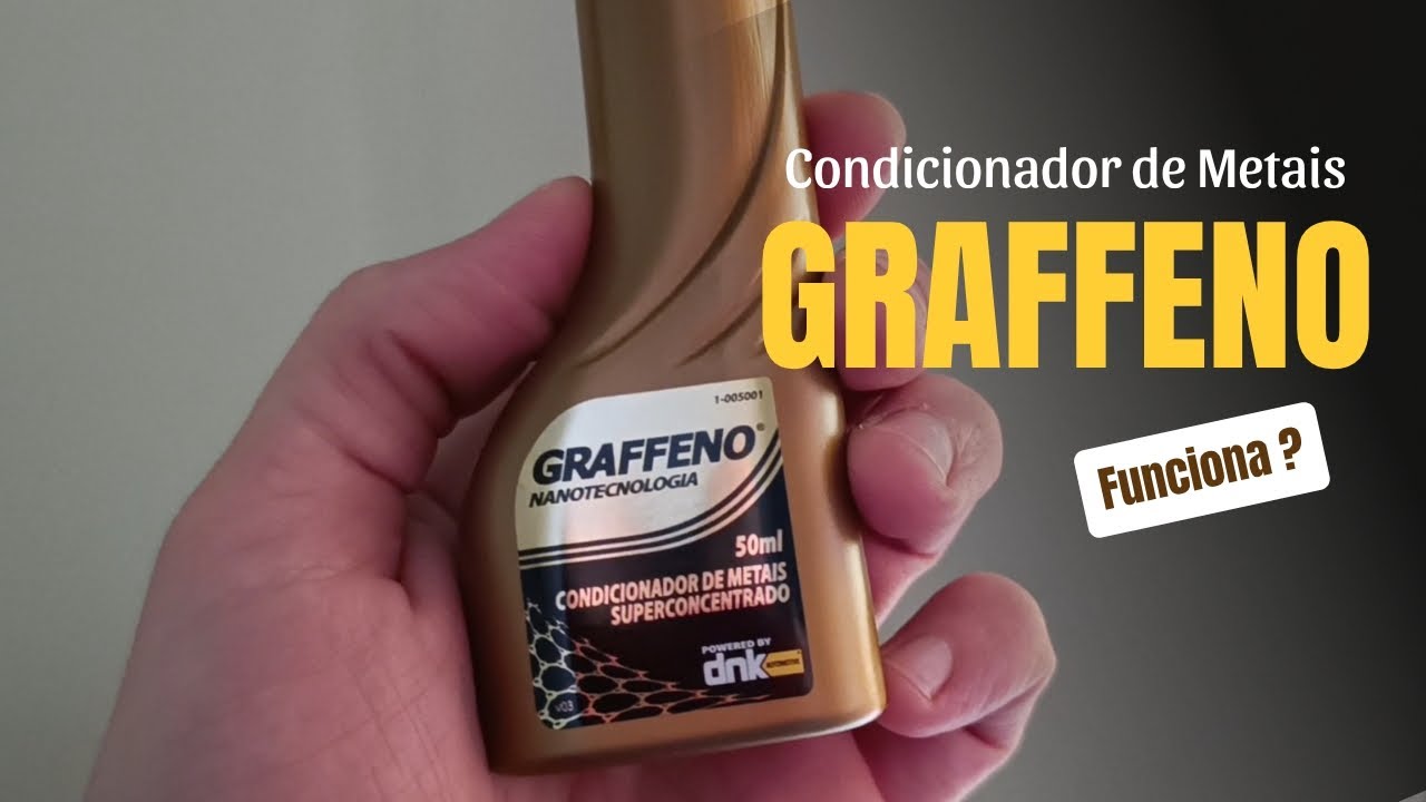 TESTE GRAFFENO CONDICIONADOR DE METAIS