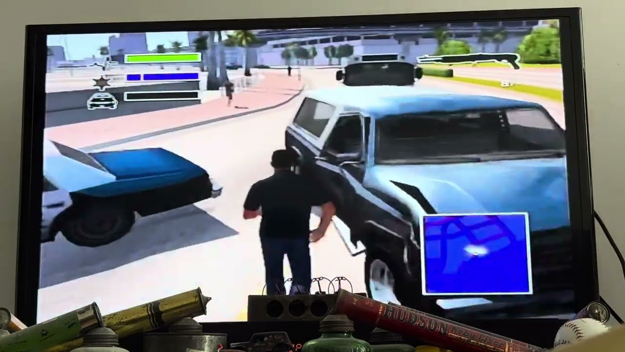 Driver 3 ps2 18 wheelers anarchy with shooting cops