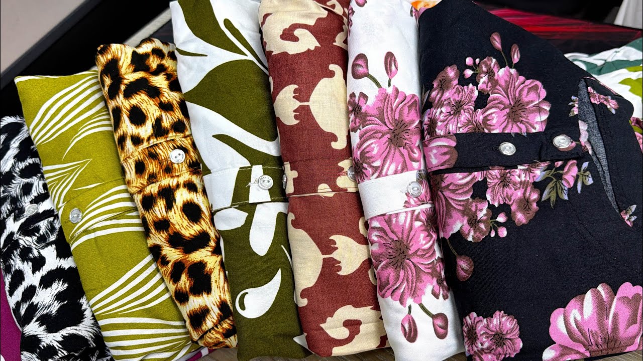 এক্সপোর্ট লিলেনে করা ৪৮ বডির ফ্লোরাল গাউন | Beautiful floral gown collection at craziest offer 