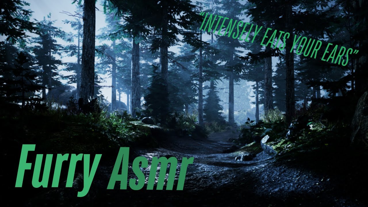 [Furry ASMR] Wolf Intensely Eats Your Ears In the Forest (No Talking, Ambient Sounds)
