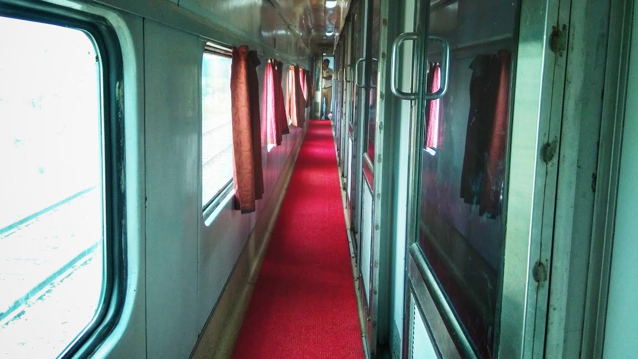 Luxurious 1A First Class AC Interiors Of LHB Vaishali Superfast Express
