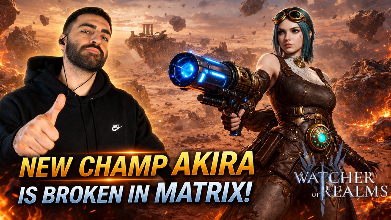 AKIRA NEW NEXT LIMITED?| She Broke Matrix, Better than Guan Yu? HIGH DAMAGE! | Watcher of Realms