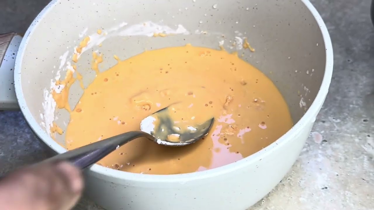 Akra and custard