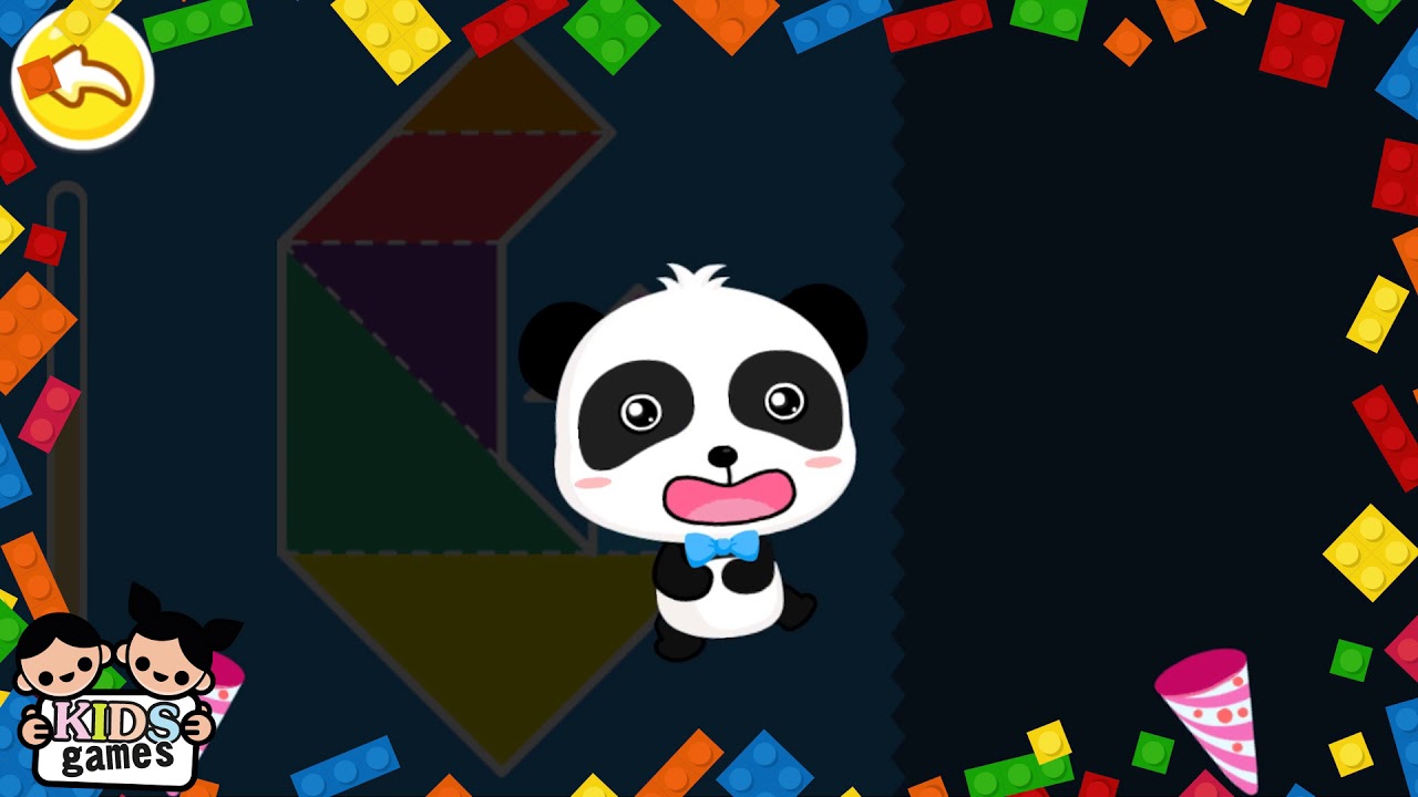 374_Fun Little Panda's Math Adventure - Baby Learn Basic Math Numbers & Shapes- BABYBUS Educational