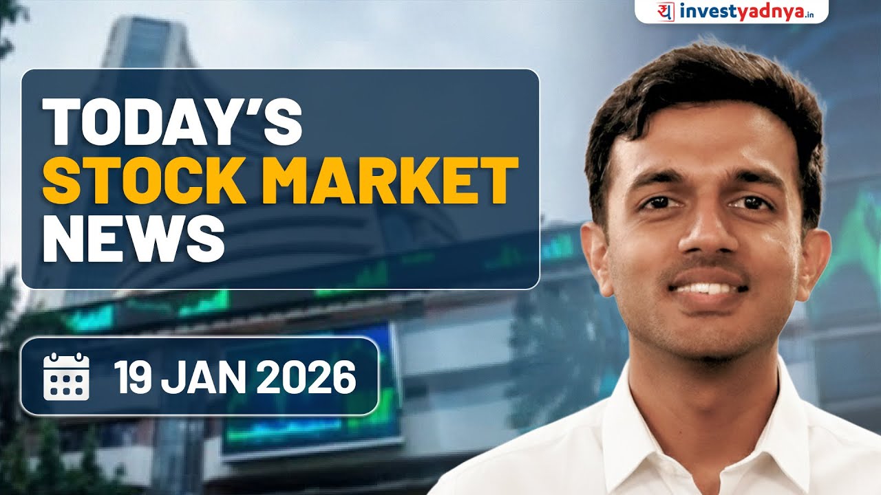 Daily Stock Market News(Jan 19'2026): US-EU Tariff Clash, Reliance, HDFC, ICICI & Q3 Results
