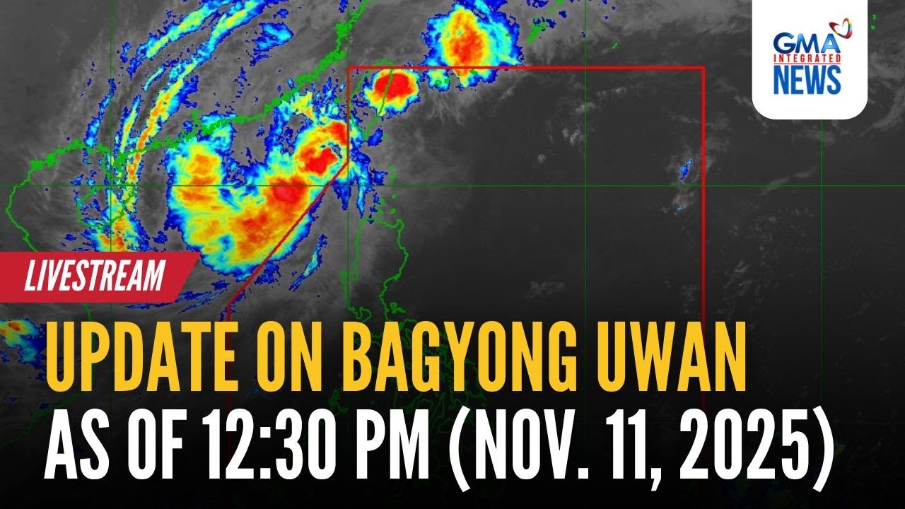 Update on Bagyong Uwan as of Nov. 11, 2025 | GMA Integrated News