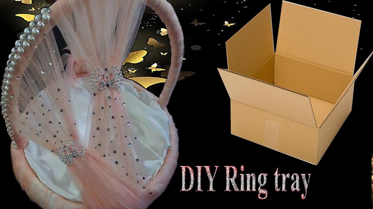 #Engagementringtray #engagementring  Ring Tray || Ring Ceremony Tray Decoration Idea#Sidradesignhome