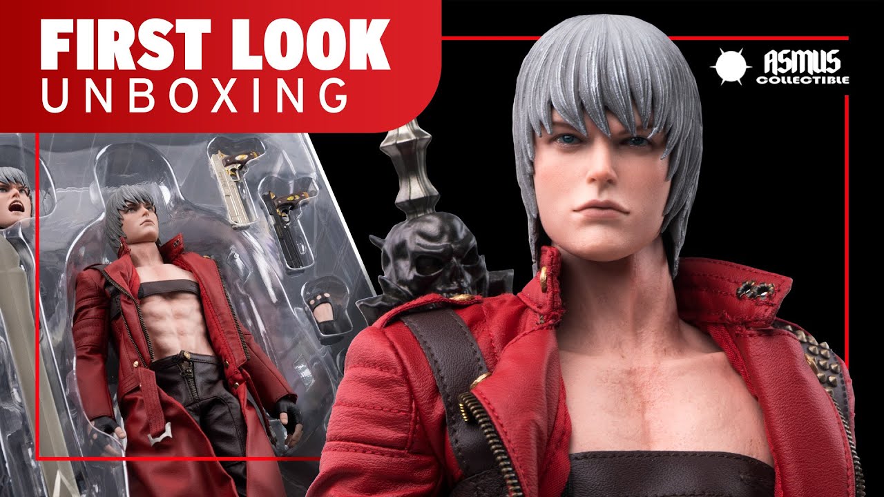 Devil May Cry 3: Dante's Awakening Распаковка роскошной фигурки Данте от Asmus Toys | Первый взгляд