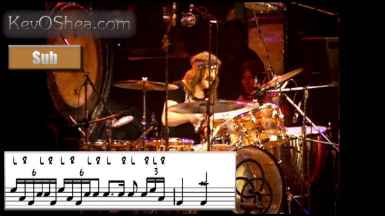 Led Zeppelin Rock and Roll Ending - John Bonham transcription