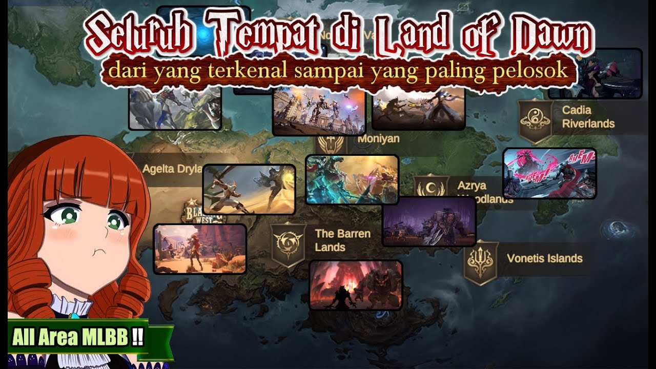 SELURUH TEMPAT RAHASIA !! ✅ DAN LOKASI PERTARUNGAN PALING SENGIT DI LAND OF DAWN !!  🔥🔥🔥