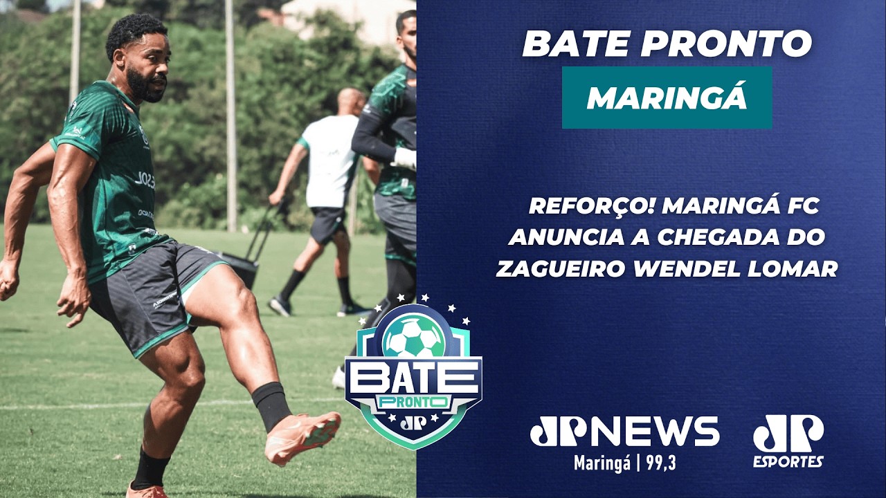 BATE PRONTO MARINGÁ 10/03/26 | O QUE ESPERAR DE WENDEL LOMAR NO DOGÃO? | JP News 99.3