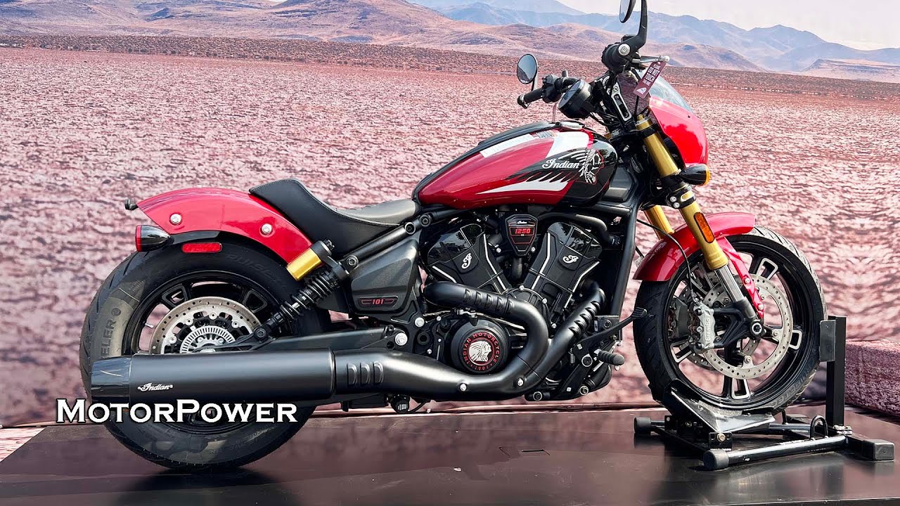 2025 Indian 101 Scout Cruiser Motorcycle