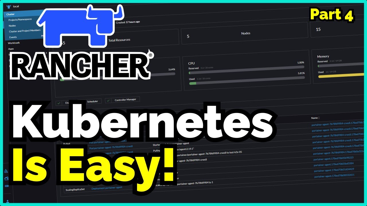 Развертывание Rancher для управления Kubernetes. Kubernetes дома — часть 4