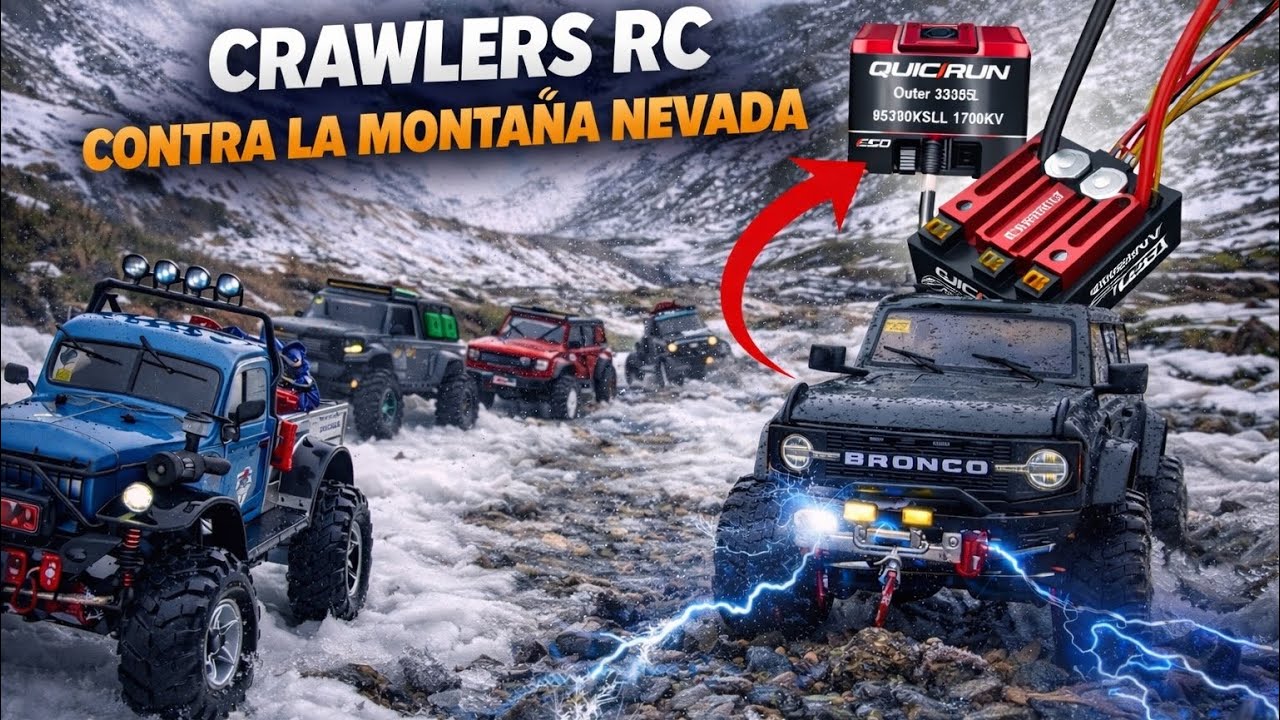 Crawlers RC llevados al límite en la nieve | La aventura más brutal del canal!
