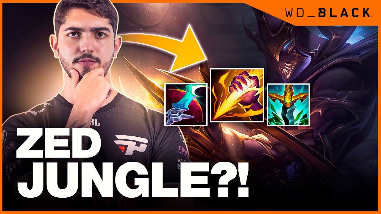 JUKES SE DIVERTINDO DE ZED JUNGLE